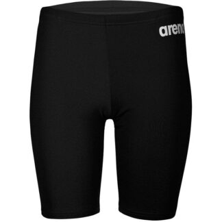 Arena Team Swim Jammer Lange Badeshorts Solid Black-White - Str. 12-13 år - Arena