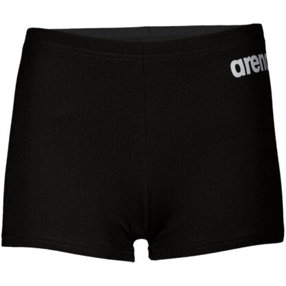 Arena Team Badeshorts Solid Black-White - Str. 12-13 år - Arena