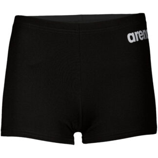 Arena Team Badeshorts Solid Black-White - Str. 14-15 år - Arena