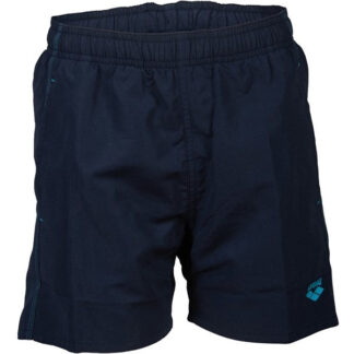 Arena Badeshorts Solid R Navy-Turquoise - Str. 12-13 år - Arena