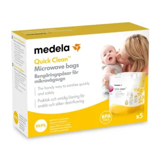 medela Quick Clean Poser til Mikroovn, 5 stk. - medela