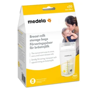 medela Opbevaringspose For Brystmælk 50 stk - medela