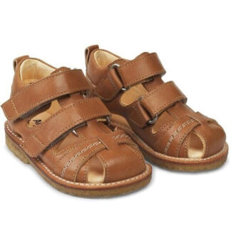 Angulus Begyndersandal m. Velcro Cognac 0506-101-1545 - Str. 22 - Angulus