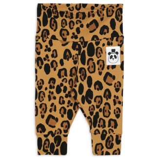 Mini Rodini Basic Leopard Newborn Leggings - Mini Rodini