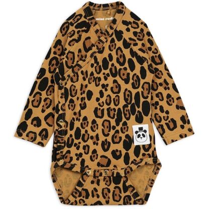 Mini Rodini Basic Leopard Wrap Body - Mini Rodini