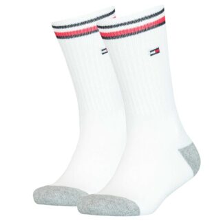 Tommy Hilfiger 2-pak Sports Strømper White - A Little Lovely Company