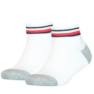 Tommy Hilfiger 2-pak Iconic Sports Quality Strømper White - Tommy Hilfiger