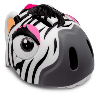 Crazy Safety Zebra Cykelhjelm Black/White - Crazy Safety