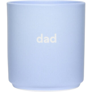 Design Letters Blue VIP Favourite cup - DAD Collection - Design Letters