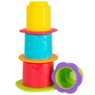 Playgro Stabelkopper Med Bidekant - Playgro