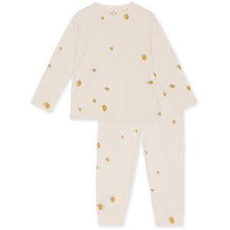 Konges Sløjd Lemon Sleepy Pyjamas - Str. 5-6 år - Konges Sløjd