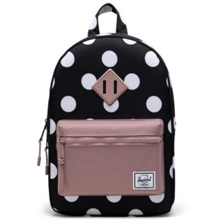 Herschel Heritage Youth Rygsæk Polka Dot/Ash Rose - Kids ONLY