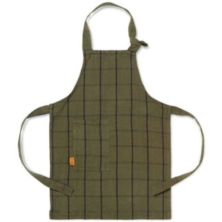 Ferm Living Kids Hale Apron Green/Black - Ferm Living