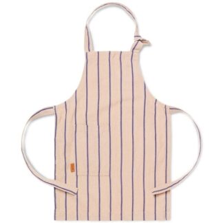 Ferm Living Kids Hale Apron Rose/Bright Blue - Ferm Living