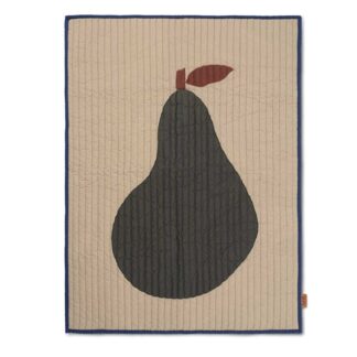 Ferm Living Pear Quilted Tæppe Sand - Ferm Living