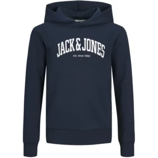 Jack & Jones Junior Navy Blazer Josh Sweat Hoodie - Str. 140 cm - Jack & Jones Junior