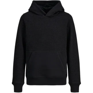 Jack & Jones Junior Black Structure Sweat Hoodie - Str. 128 - Jack & Jones Junior