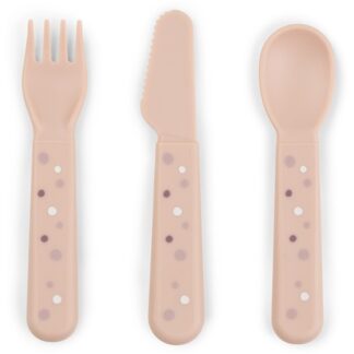 Done by Deer Foodie Bestiksæt Happy Dots Powder - DonebyDeer