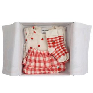 Bobo Choses Baby Tomato Body og Vichy Accessories Gaveæske Offwhite - Str. 18 mdr - Bobo Choses