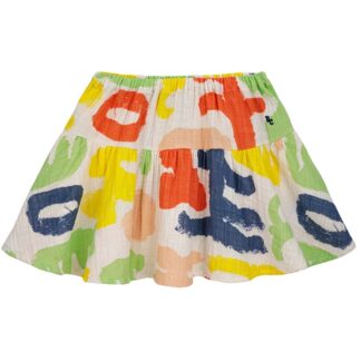 Bobo Choses Carnival All Over Woven Nederdel Mini Offwhite - Str. 4-5 år - Bobo Choses