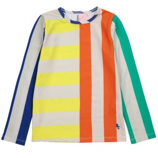 Bobo Choses Multicolor Stripes Badebluse Multicolor - Str. 2-3 år - Bobo Choses