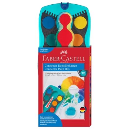 Faber Castell Connector Farveæske 12 Farver - Faber-Castell