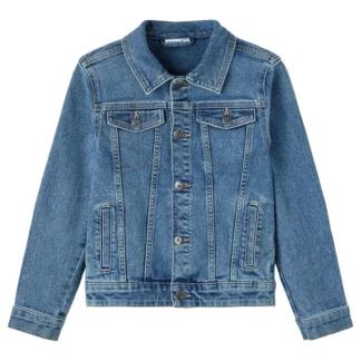 Name it Medium Blue Denim Jack Denim Jakke Noos - Bibs