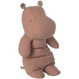 Maileg Safari Friends Medium Hippo Old Rose - Maileg