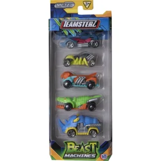 Teamsterz Beast Machine Die-Cast Biler 5-Pak - 4 - Teamsterz