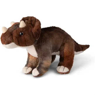 Bon Ton Toys WWF Plush Triceratops Dinosaur 15 cm - Bon Ton Toys