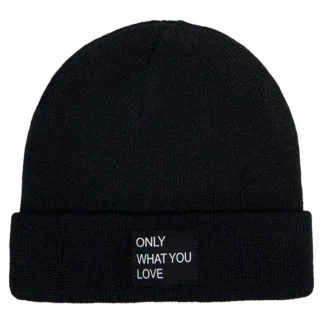 Kids ONLY Black New Madison Logo Beanie - Kids ONLY