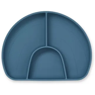 Cam Cam Copenhagen Rainbow Opdelt Tallerken Midnight Blue - Cam Cam Copenhagen