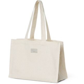 Cam Cam Copenhagen Tote Bag Kanvas Classic Stripes Camel - Cam Cam Copenhagen