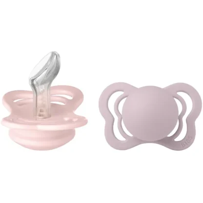 Bibs Couture Silikone Sutter 2-pak Blossom/Dusky Lilac - Str. Str. 1 - Bibs