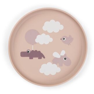 Done by Deer Foodie Tallerken Happy Clouds Powder - DonebyDeer