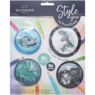 Beckmann Buttons Black - Beckmann