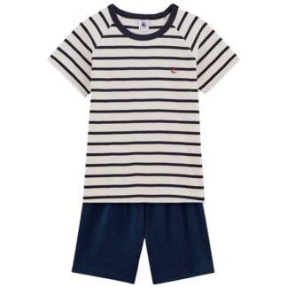 Petit Bateau Pyjacourt White/Black - Petit Bateau