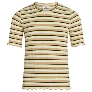 Mads Nørgaard Tuviana Stripe Tee Stripe Croissant - Mads Nørgaard