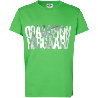 Mads Nørgaard Single Organic Tuvina T-shirt Poison Green - Mads Nørgaard