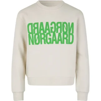 Mads Nørgaard Organic Sweat Talinka Sweatshirt Silver Birch - Mads Nørgaard