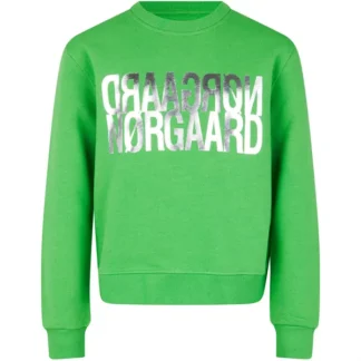 Mads Nørgaard Organic Sweat Talinka Sweatshirt Poison Green - Mads Nørgaard