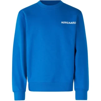 Mads Nørgaard Organic Sweat Solo Sweatshirt Snorkel Blue - Mads Nørgaard