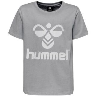 Hummel Grey Melange Tres S/S T-Shirt - Str. 152 - Hummel