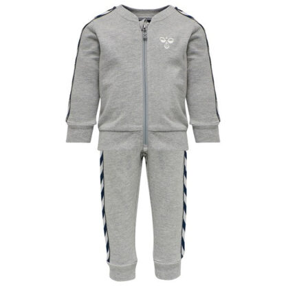 Hummel Grey Melange Bille Tracksuit - Str. 92 - Hummel