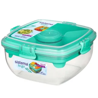 Sistema To Go Salat Madkasse 1,1 L Minty Teal - Sistema