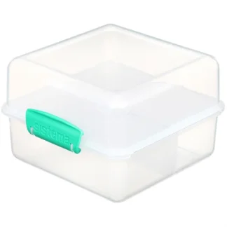 Sistema To Go Lunch Cube Madkasse 1,4 L Minty Teal - Sistema