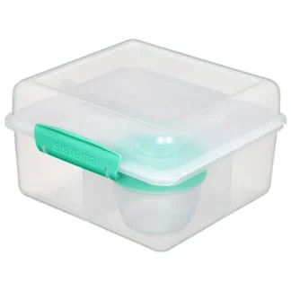 Sistema To Go Lunch Cube Max Madkasse 2 L Minty Teal - Sistema