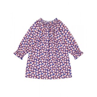 BONTON Imp Coeur Bleu Dahlia Kjole - Str. 4 år - BONTON