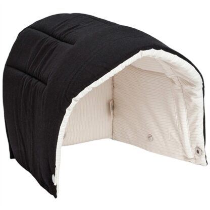 Copenhagen Multifunktionel Kaleche til Babylift Black Solid w. Creme Stripe - Copenhagen colors