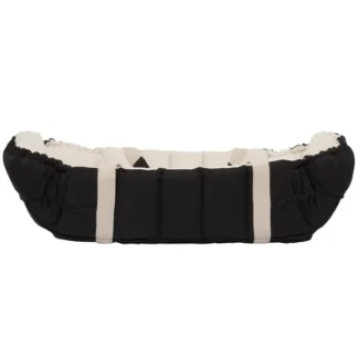 Copenhagen Colors Babylift og Legetæppe Black w. Creme Solid Stripe - Copenhagen colors